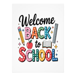 Welcome Back To School Photo Print