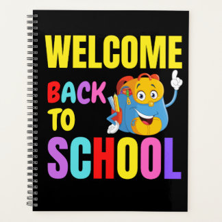 Welcome Back to School  Planner