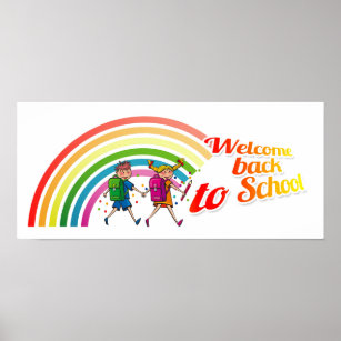 Welcome back to school poster