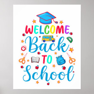 Welcome Back To School Poster