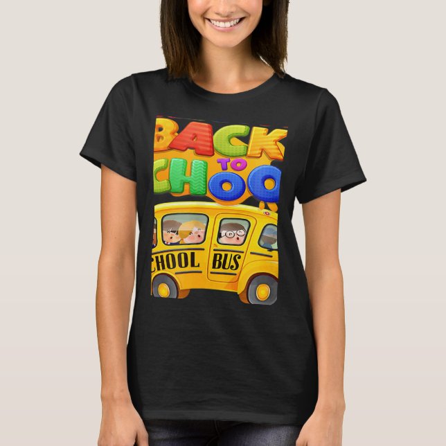 Welcome Back to School School Bus Driver Mens Boys T-Shirt (Front)