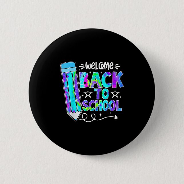 Welcome Back To School Shirts First Day Of School  6 Cm Round Badge (Front)