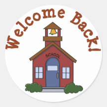 Welcome Back to School Sticker