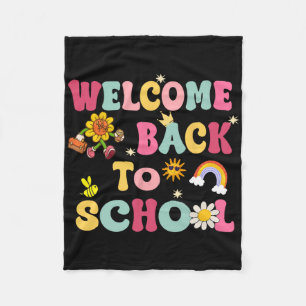 Welcome Back To School Teacher Appreciation Boys G Fleece Blanket