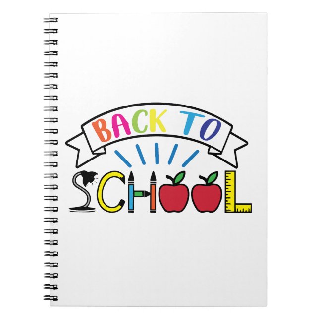 Welcome Back to School Teacher Life Notebook (Front)