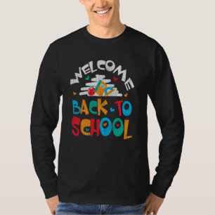 Welcome Back to School Teacher Student Kids Gift T-Shirt