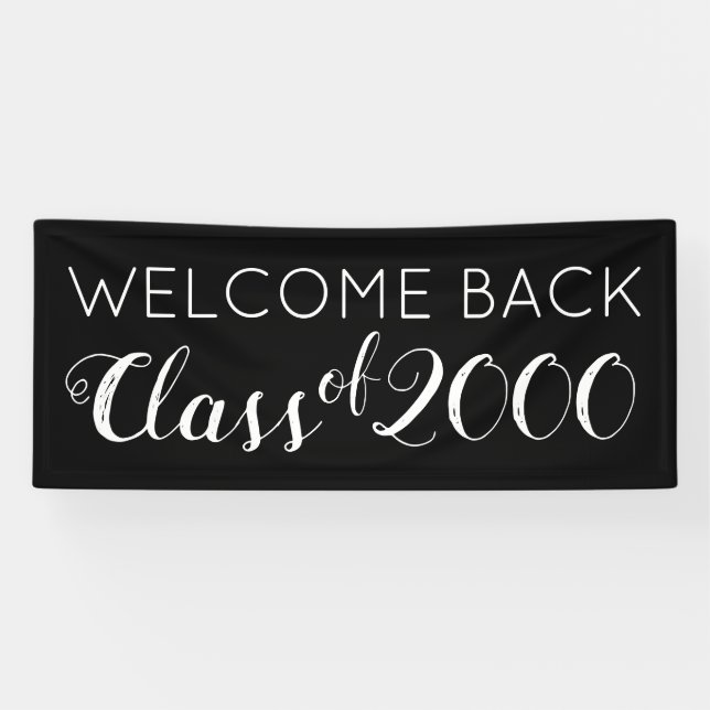 Welcome Back | Your Class Banner (Horizontal)