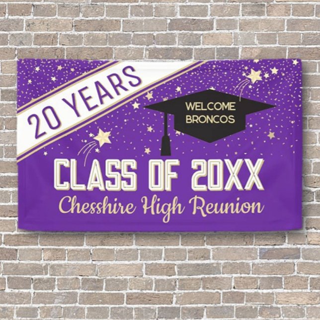 Welcome Banner! 20-year class reunion Banner (Creator Uploaded)