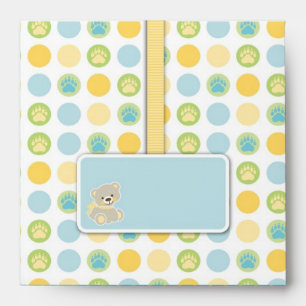 Welcome Bear Square Envelope
