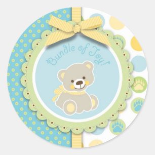 Welcome Bear Sticker