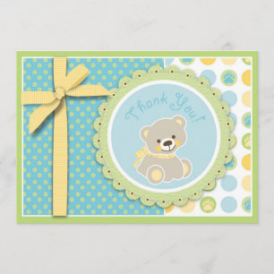 Welcome Bear TY Card 2