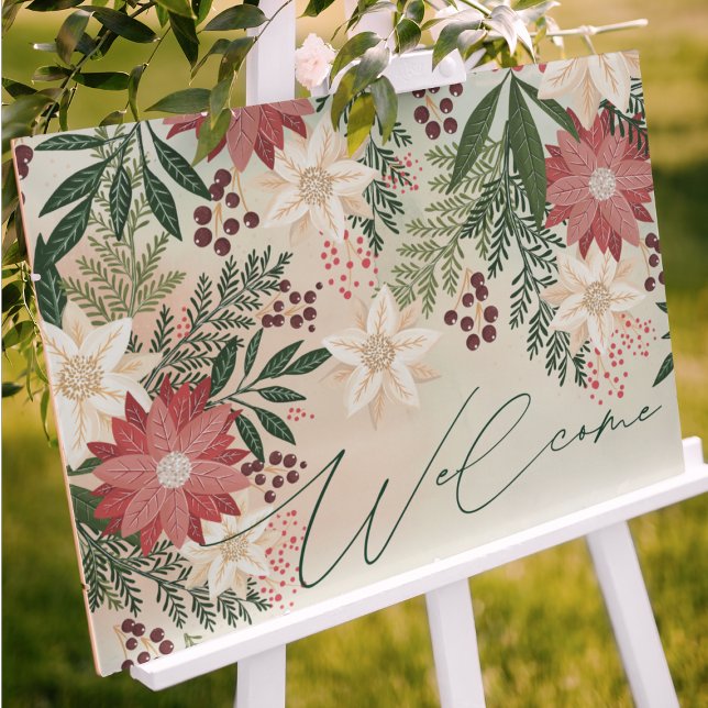 WELCOME | Botanical Splendour Christmas Holiday Poster (Creator Uploaded)