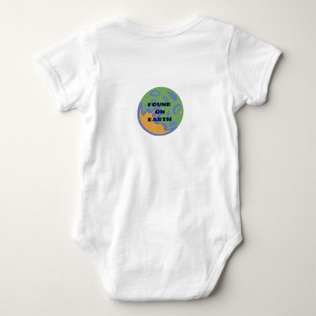 Welcome Bravo Baby Bodysuit (Back)