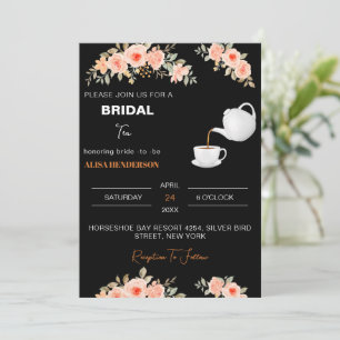  Welcome Bridal tea party Tea Shower Decorations Invitation