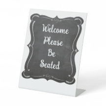 Welcome Business or Event Chalkboard Style Sign
