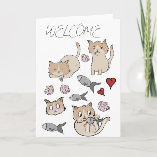 WELCOME CARD