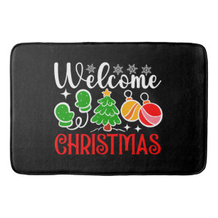 Welcome Christmas-23758 Bath Mat