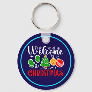 Welcome Christmas-63758 Key Ring