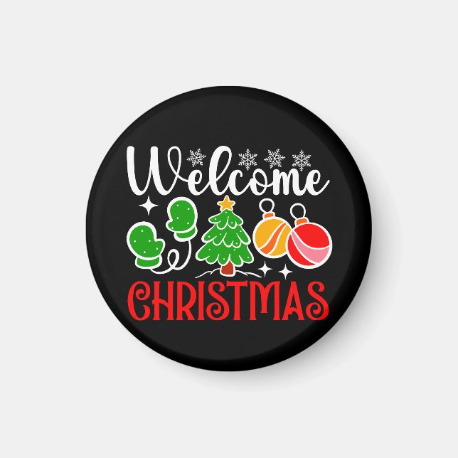 Welcome Christmas-63758 Magnet (Front)