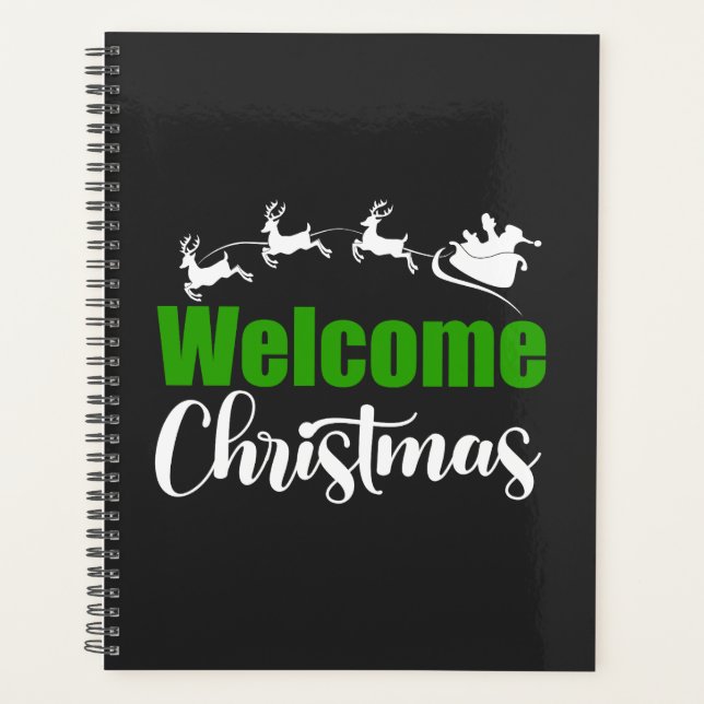 Welcome Christmas-85101 Planner (Front)