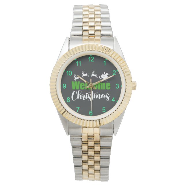 Welcome Christmas-85101 Watch (Front)
