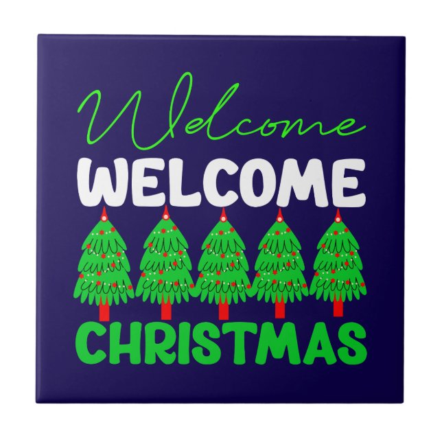 Welcome Christmas-85600 Tile (Front)