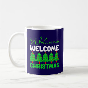 Welcome Christmas Tree Holiday Design-85600 Coffee Mug