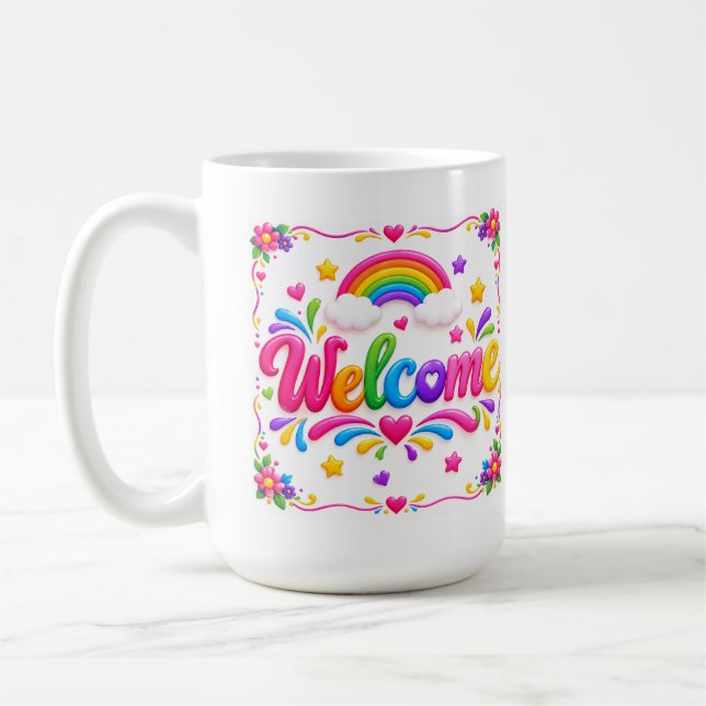 Welcome  coffee mug (Left)