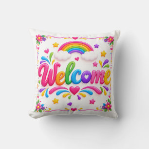 Welcome cushion