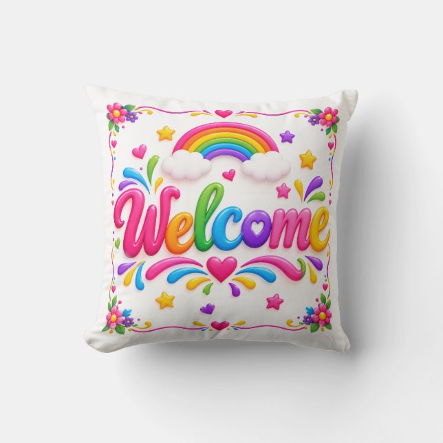 Welcome  cushion (Front)