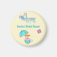 Welcome Custom Name Bridal Shower Teacup 