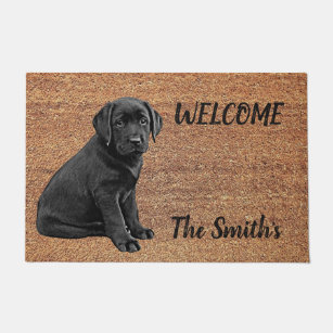labrador welcome mat
