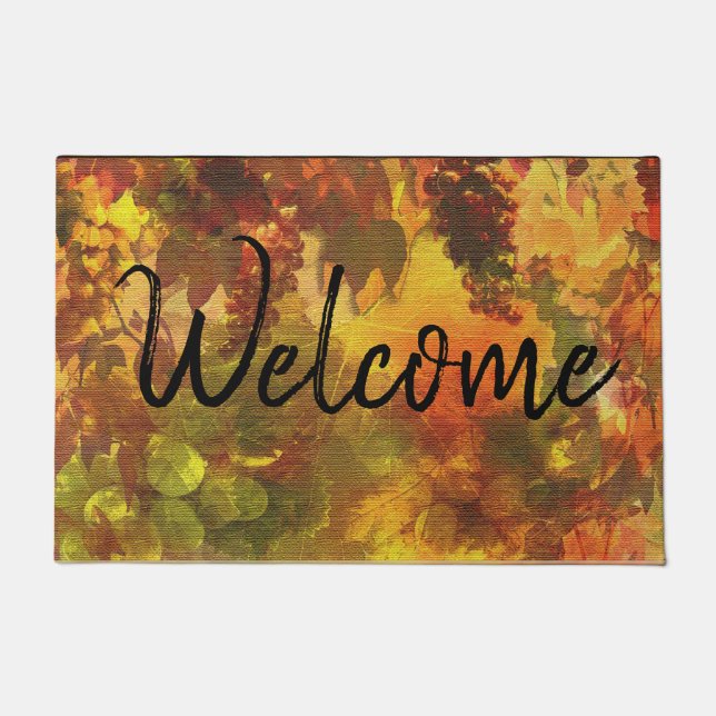Welcome Fall Doormat (Front)