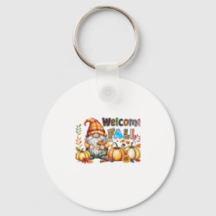 Welcome Fall Gnomes Classic T-Shirt.png Key Ring