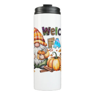 Welcome Fall Gnomes Classic T-Shirt.png Thermal Tumbler