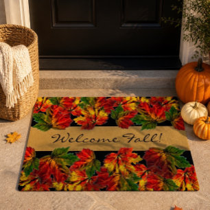 Welcome Fall Seasonal Door Mat