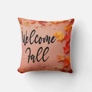 Welcome Fall - Thanksgiving Cushion
