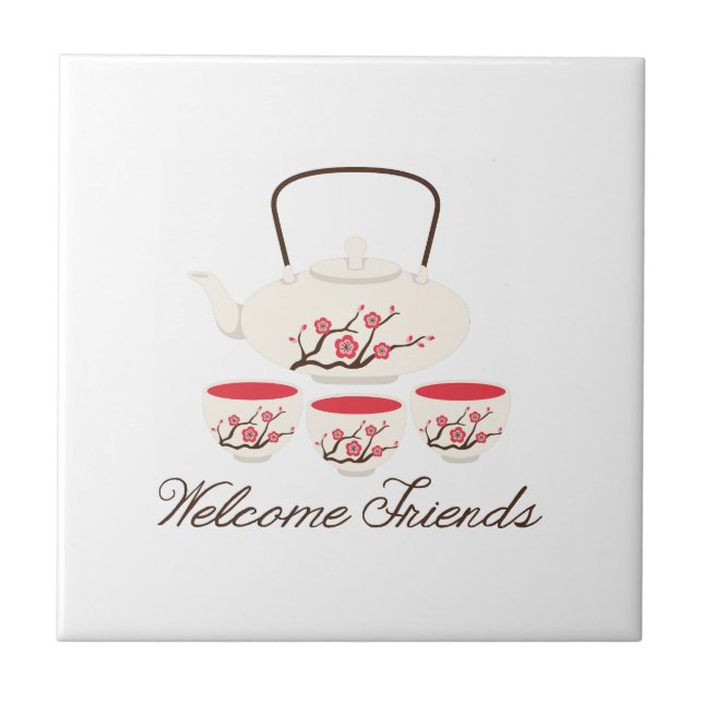 Welcome Friends Tile (Front)