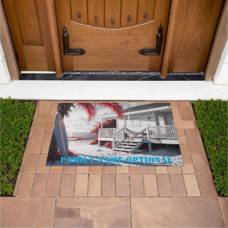 welcome front doormat outdoor rug personalize