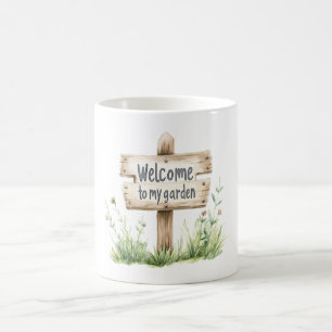 Welcome Garden Coffee Mug