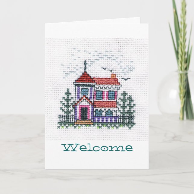 Welcome greeting card (Front)