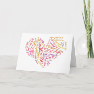 Welcome Greeting Card