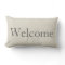Welcome Guest Bedroom Lumbar Pillow Decor