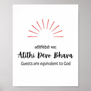 Welcome Guests Poster