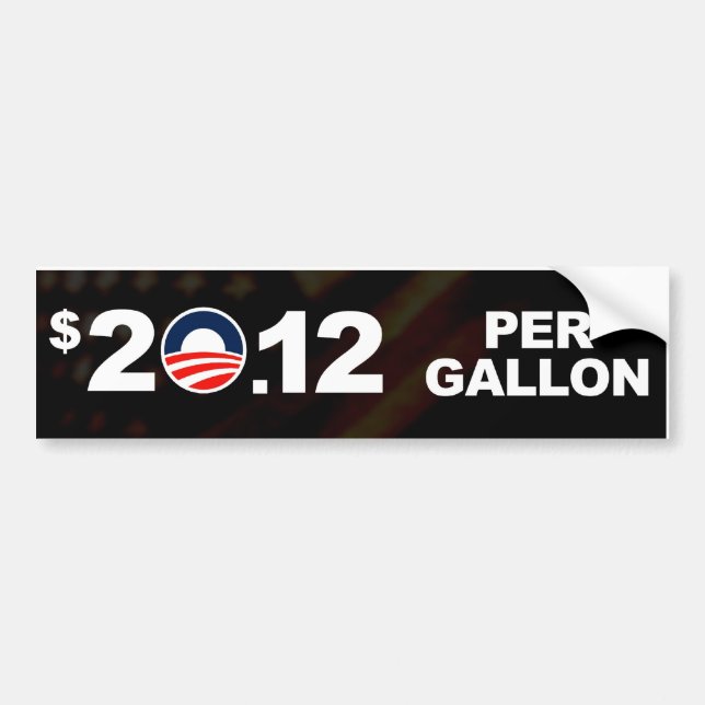 Welcome High Gas Prices Bumper Sticker (Front)