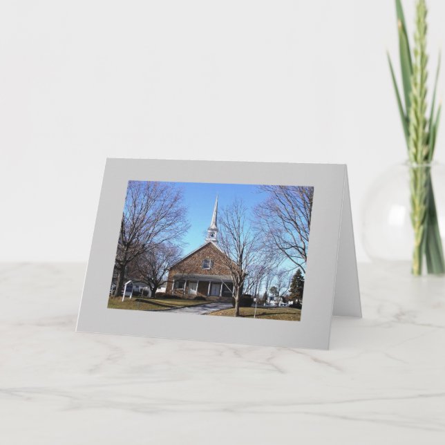 Welcome Holiday Card (Front)