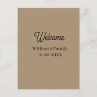 Welcome home add family name house inauguration