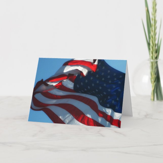Welcome Home and Thank You Military Greeting Card (Front)