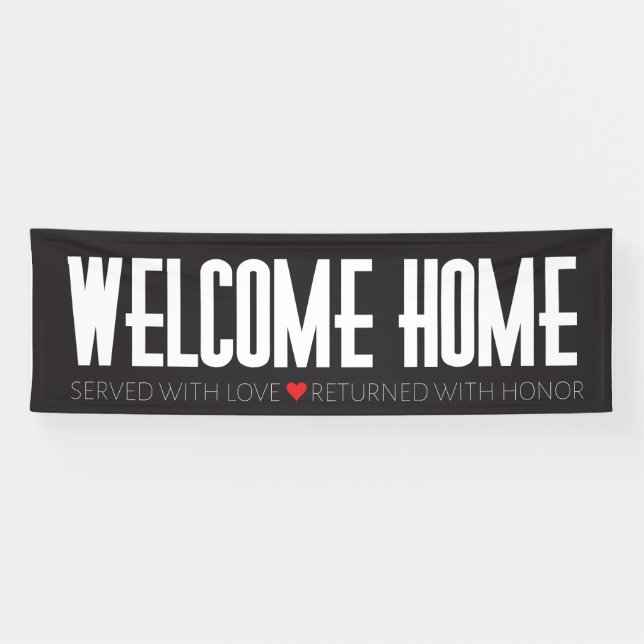 Welcome Home Banner for your Missionary (Horizontal)