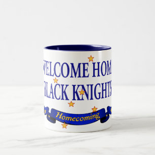 Welcome Home Black Knights Two-Tone Coffee Mug